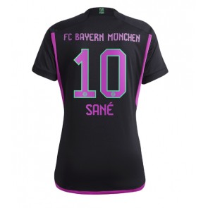 Bayern Munich Leroy Sane #10 Koszulka Wyjazdowych Kobiety 2023-24 Krótki Rękaw